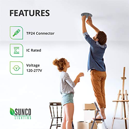 4 Sunco+Lighting+Recessed+Downlight+Electrician
