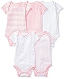 Moon and Back Baby Set of 5 Organic Short-Sleeve