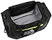 adidas Women's Defender III small duffel Bag, Black/Black Jersey/Semi Solar Yellow, One Size