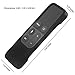 Protective Case for Apple TV 4th Generation Siri Remote Controls, FineGood 2 Pack Silicone Skidproof Cover of Protection for TV 4 Remote - Black, Blue
