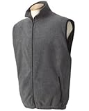 Harvard Square Full-Zip Fleece Vest Jacket HS149