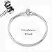 Long Way Bracelet,925 Sterling Silver Basic Charm Bracelet Snake Chain Fine Jewelry for Women, Best Christmas Birthday Gift for Mother Wife Girlfriend (Silver 8.3inches)