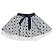 Jastore® Kids Girl Cute 2PCS Diamond Clothing Set Long Sleeve Top +Dot Tutu Skirt (5T) Blue