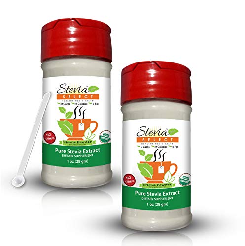 Stevia Powder-Organic Stevia-100% Pure Stevia Extract-No Fillers-(2 Pack) 1 Oz Stevia from the Sweet Leaf-Perfect Weight Loss Diet Aid-Natural Sweetener-Great Tasting Stevia Guarantee! - Thumbnail 7