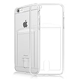 iPhone 6S Case, Fogeek® Slim Fit Clear Soft TPU Case Cover with Card Slot for iPhone 6S/6 (Transparent)