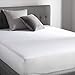 WEEKENDER 200 Thread Count Hotel Fitted Sheet-Cotton Rich Blend-White-Twin