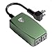 GiBot Outdoor Wifi Plug Smart Switch Wireless Remote Control Outlet Sockets with Timer for iPhone Smartphone Amazon Alexa Echo, Dual Outlets Weatherproof for Indoor and Outdoor, Green