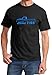 1967-72 Ford F-100 Pickup Truck Classic Color Outline Design Black Tshirt