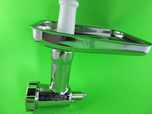 The Original Stainless Steel meat grinder attachment for Kitchenaid. Shipped from Smokehouse Chef