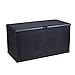 Usnyabni Outdoor Storage Box Waterproof Plastic Large Patio Deck Storage Bench for Garden,Backyard,Pool,Lawn 120 -Gallons(Black)