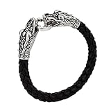 XINSTAR New Jewelry Heavy Chunky Cuban Link Chain Bracelet Stainless Steel Silver Color Brushed Matte Bracelet Men Accessory Gift (Silver3(7.9''))