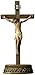 Renaissance Collection 6 x 8.5 Inch Resin Stone Tabletop Corpus Crucifix Cross