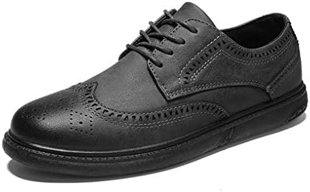 Starttwin Men Oxfords Shoes Pointed Toe Formal Classic Mens Thick Sole Casual Dress Shoes
