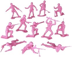 pink army men