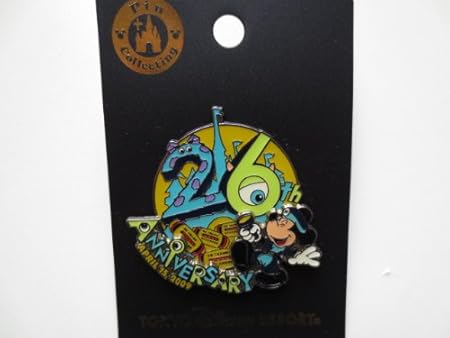Amazon ディズニー ピン 東京ディズニーランド26周年記念 おもちゃ雑貨 おもちゃ