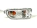 DEPO 1999-2001 Subaru Impreza 2.5RS Chrome Crystal Clear Front Bumper Signal Lights Set