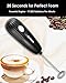 Gifbera Coffee Mixer Milk Frother Handheld Electric Battery Operated Foam Maker for Coffee Lattes, Cappuccino, Hot Chocolate, Frappe, Drink Mixer With Durable Stainless Steel Whisk