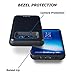 TORU CX PRO Compatible with Samsung Galaxy S8 Plus Case - Protective Dual Layer Wallet with Hidden Card Holder + ID Card Slot Hard Cover & Mirror - Gunmetal
