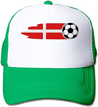 OONONGFU Fussball Soccer Ball Daenemark F3 Big Foam Mesh Truck Cap Mesh Back Adjustable Cap