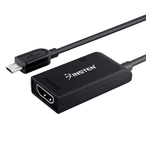 Insten 11 pin Micro USB to HDMI Adapter Compatible with Samsung Galaxy SIV/ S4 i9500