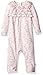 Burt's Bees Baby Girls' Long Sleeve Organic Footless Coverall, Waterlily, 6-9 Months