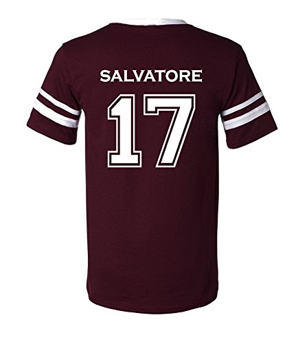 Adult vampire diaries salvatore 17 2-sided jersey (medi…