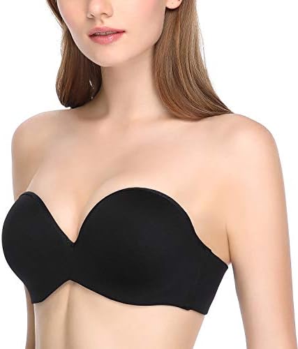 JOATEAY Women’s Strapless Bra Full Figure Convertible Underwire Bra Plus Size Lightly Padded