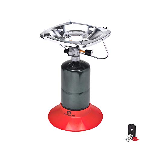 Outbound Propane Stove | Portable Gas Stove Single Burner | Perfect Bottletop Camp Stove for Backpacking, Camping, Fishing, and Outdoor Cooking