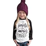GBSELL Toddler Baby Kids Girls Clothes Letter Print Long Sleeve T-shirt Tops Fall Winter