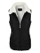LE3NO Womens Lightweight Quilted Zip Up Puffer Vest with Pockets