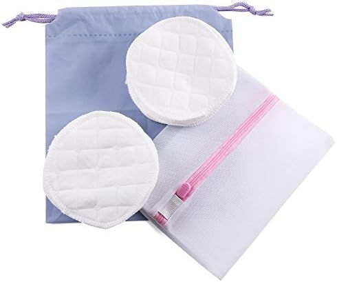 Sunnybuy 母乳パッド 布製母乳パッド 授乳用パッド オーガニックコットン 洗濯可能 8枚入りと16枚入りセット 収納ポーチ付き B07bkx1mm9 650円 セール開催中最短即日発送 新作 人気 送料無料 激安 お買い得 キ フト