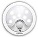 Ivation 8-LED Automatic Motion-Sensing Night Light - Battery Powered Bright Hallway Light with a Built in Motion and Light Sensor