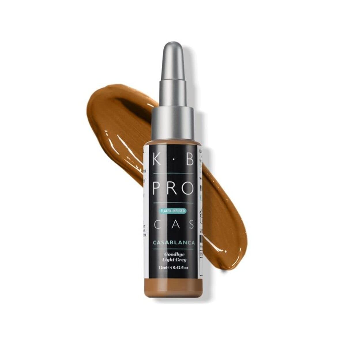 K.B Pro Microblading PMU Brow Adjuster Pigments, Flaxen-Infused, Perfect to Adjust the Tone of any Pigment, Only a small amount is needed, Casablanca (Goodbye Light Grey!), 12 ml