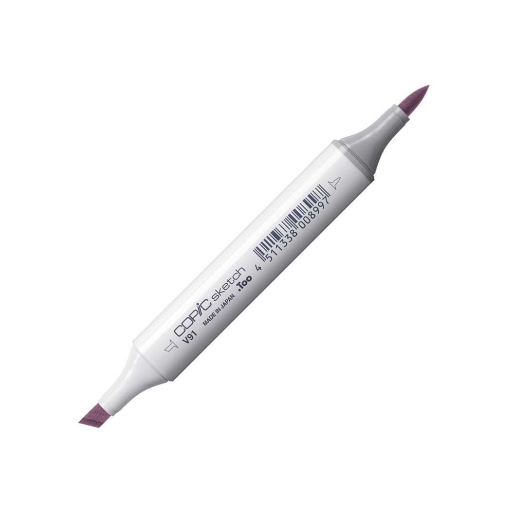 Copic Sketch Coloured Marker Pen - (V-91) Pale Grape, For Art & Crafts, Colouring, Graphics, Highlighter, Design, Anime, Professional & Beginners, Art Supplies & Colouring Books — image 1
