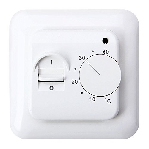 Kasstino Digital Underfloor Heating Manual Electric Room Thermostat with Floor Sensor
