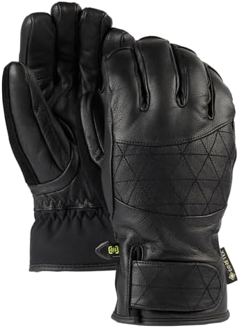 Amazon.com: Burton Mens Gondy Gore-Tex Leather Glove, True Black
