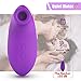 Rabbit G-spot Clitoral Sucking Vibrator for clit Nipple Stimulation, Treediride Rechargeable Silicone Vagina Anal Mini Sucker Waterproof Licking Tongue Vibrators Sex Toy with 10 Modes Women (Style 3)