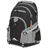 High Sierra Loop Backpack for Men and Women, Compact Bookbag Backpack for College Students or Business Professionals, Stylish Lunch Backpack, Lightweight Unisex Backpack for School, Office, or Travel