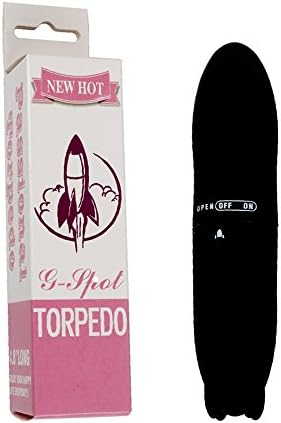 Mini Pocket Torpedo Style Personal Trigger Beauty Massager Toy Color Black