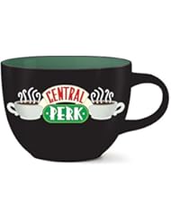 Silver Buffalo FRD20133 Friends Central Perk Logo Ceramic Soup Mug, 24-oz, Multicolor