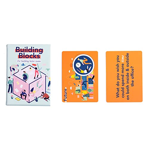 Building Blocks Team Building Card Game for Work 150 Conversation