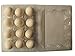 Rite Farm Products 48 PACK 12 EGG CLEAR POLY QUAIL CARTON TRAY BOBWHITE COTURNIX
