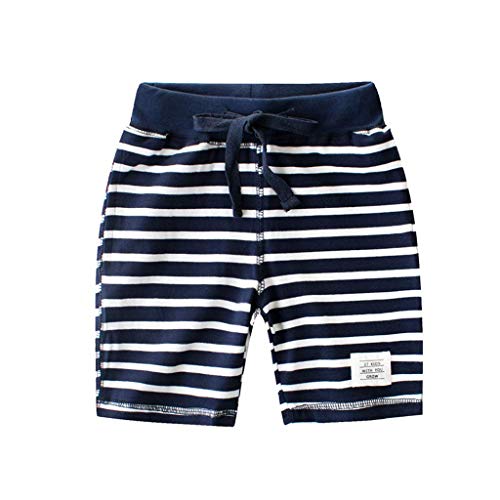 Londony♪ Toddler Boys Cotton Clothes Sets Short Sleeve Tee Summer Cartoon T-Shirt Tops Shorts Outfits Set Clothes Blue - Thumbnail 2
