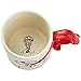 Hallmark Peanuts Snoopy Flying Ace With Scarf Handle Mug, 12 oz.