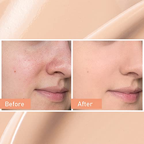 Pinkiou Air Cushions BB Cream CC Cream Mushroomhead Foundation Moisturizing Concealer Hyaluronic Acid Molecule Deep Moisturizing Brightens the Complexion and Lasts for a Ｌong Ｔime（Natural Color）