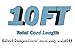[UL Listed] OMNIHIL 8 Foot Long White AC/DC Power Cord Compatible with/ for / fits: SONOS PLAY 1,3,5.