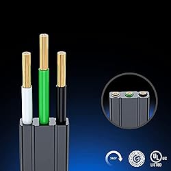 Maximm Cable 8 Ft 360° Rotating Flat Plug