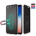 Case for iPhone 6 Plus/6s Plus,Ultra Thin Magnetic Phone Case for Magnet Car Phone Holder with Invisible Built-in Metal Plate,Soft TPU Shockproof Anti-Scratch Cover for iPhone 6/6s Plus [Black]