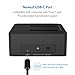 Inateck Type C SATA Hard Drive Docking Station, USB 3.0 SSD Docking Station,Dual Bay,FD2002C