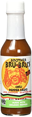 Brother Bear Bru's Organic African Chili Pepper Sauce Spice, 5 Ounce